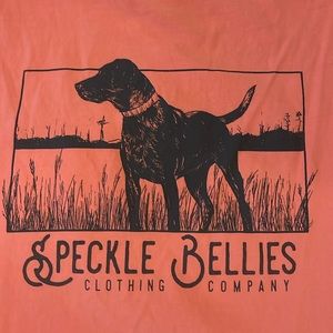 Orange Speckle Bellies Tshirt